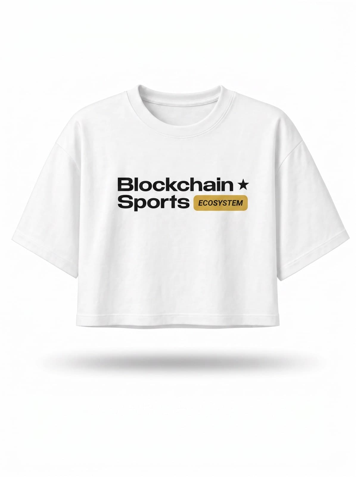 Blockchain Sports — Crop Tee
